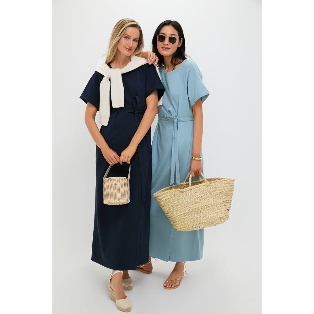 TUCKERNUCK Slate Blue Clarissa Maxi Dress Size M NWT Retail $168 Tuckernuck - Picture 7 of 7